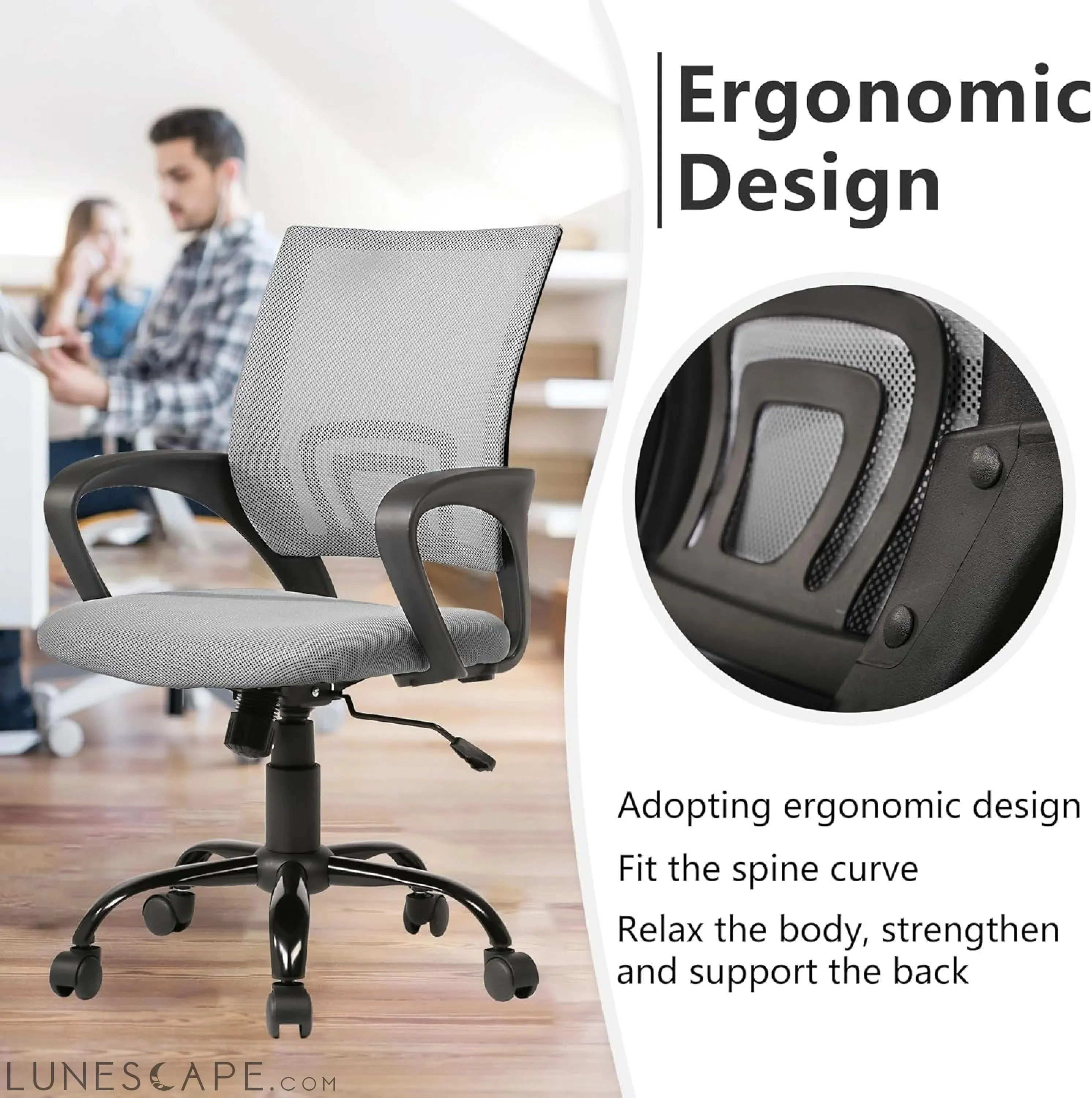 Office Chair Computer Chair Ergonomic Cheap Desk Chair Adjustable