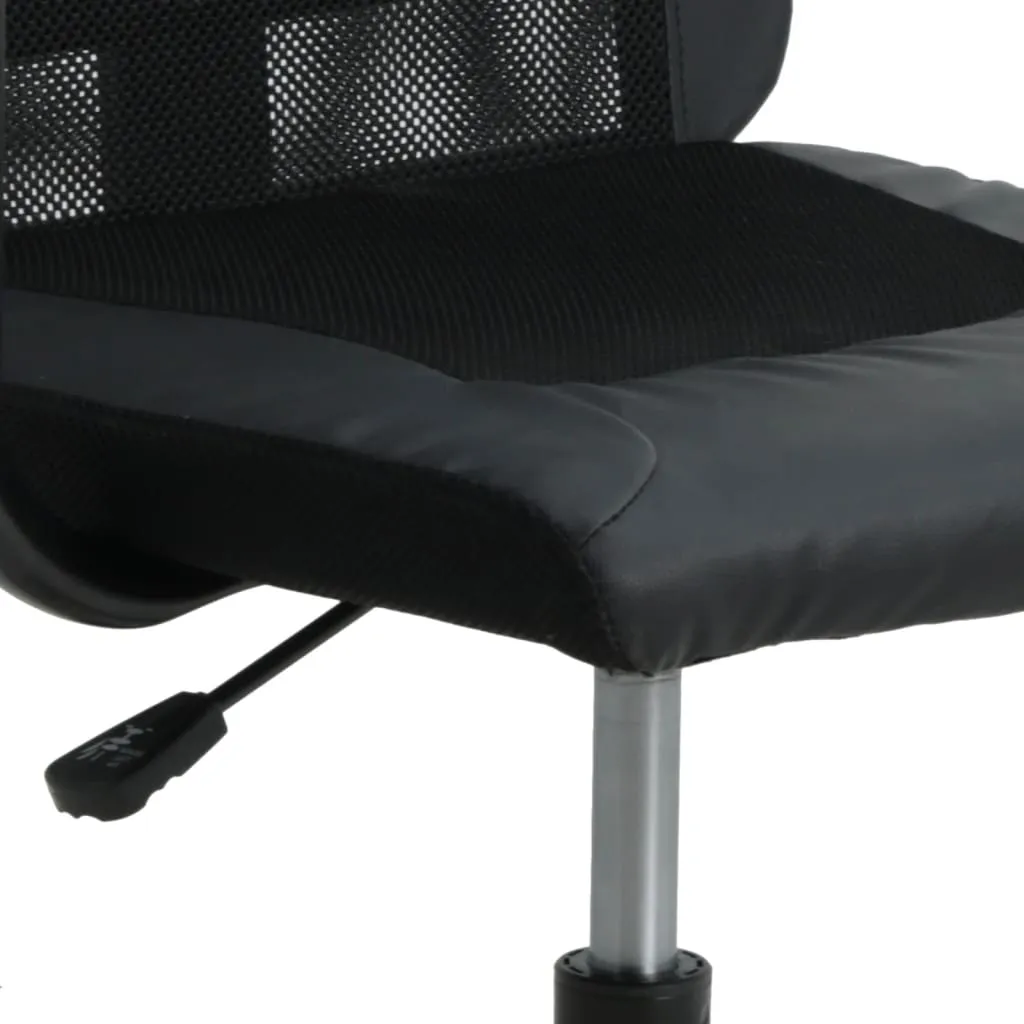 Office Chair Office Computer Desk Chair Mesh Fabric and Faux Leather