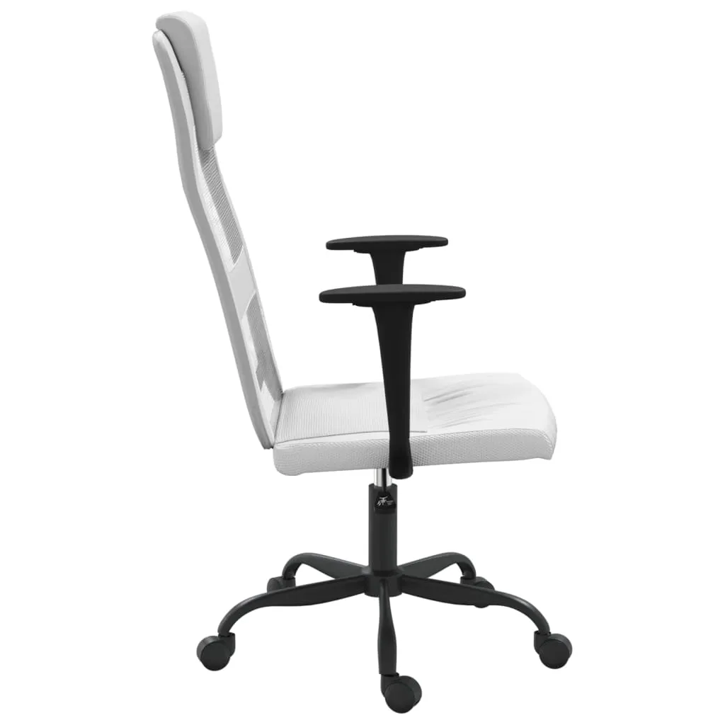 Office Chair Office Computer Desk Chair Mesh Fabric and Faux Leather