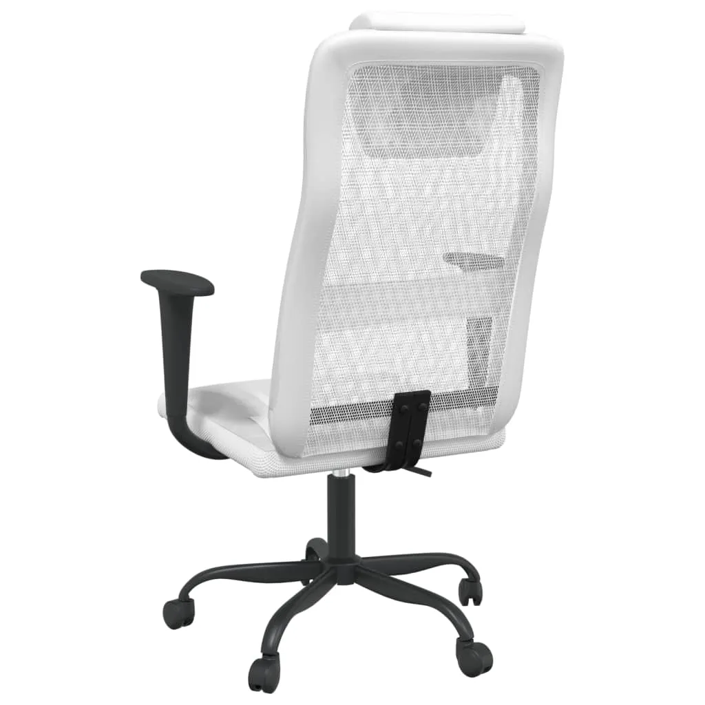 Office Chair Office Computer Desk Chair Mesh Fabric and Faux Leather