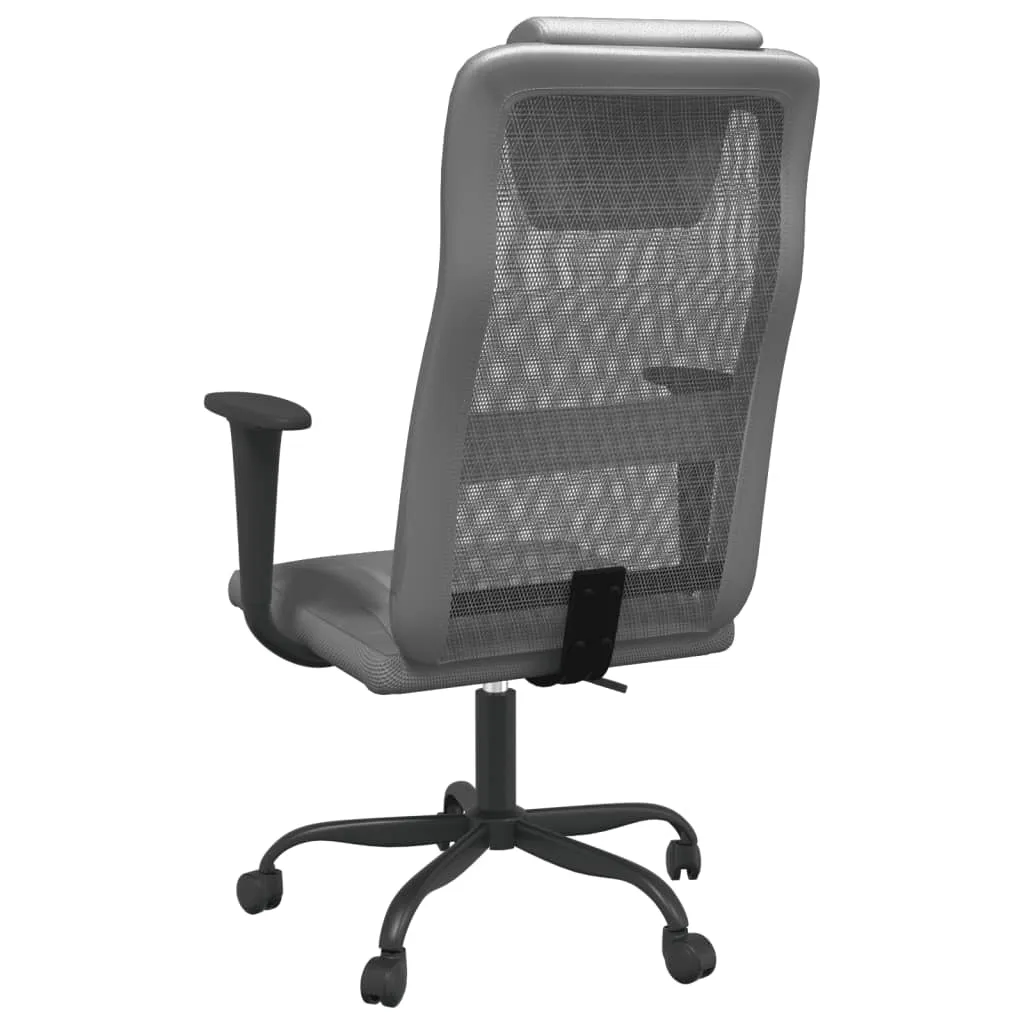 Office Chair Office Computer Desk Chair Mesh Fabric and Faux Leather