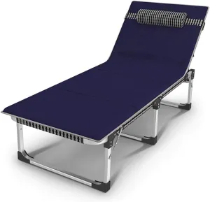 ,Office Folding Resting Bed, Lounger Widened Adult Simple Sofa Bed Multifunctional Camp Bed Accompanying Bed