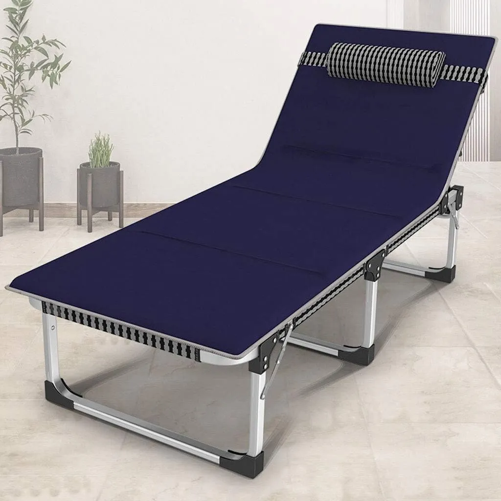 ,Office Folding Resting Bed, Lounger Widened Adult Simple Sofa Bed Multifunctional Camp Bed Accompanying Bed