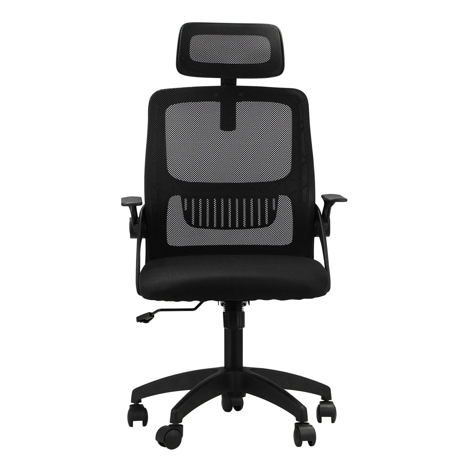Oikiture Mesh Office Chair Executive Fabric Gaming Work Study Seat Computer
