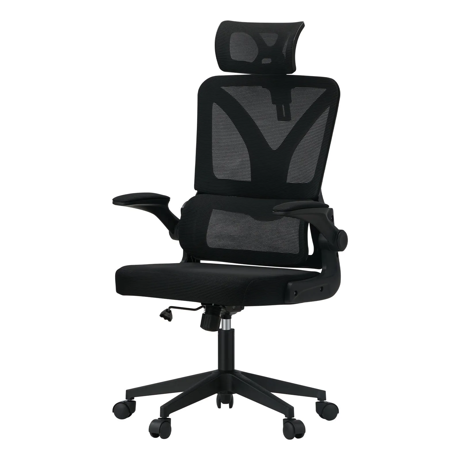 Oikiture Mesh Office Chair Executive Fabric Gaming Work Study Seat Computer