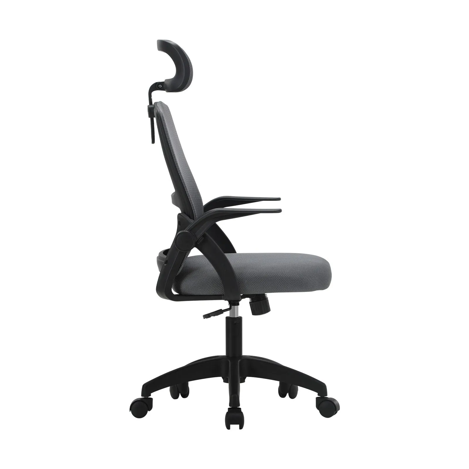 Oikiture Mesh Office Chair Executive Fabric Gaming Work Study Seat Computer