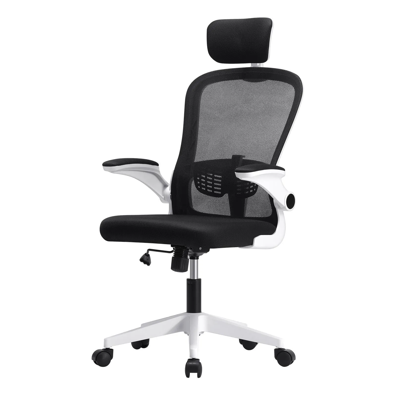 Oikiture Mesh Office Chair Executive Fabric Gaming Work Study Seat Computer