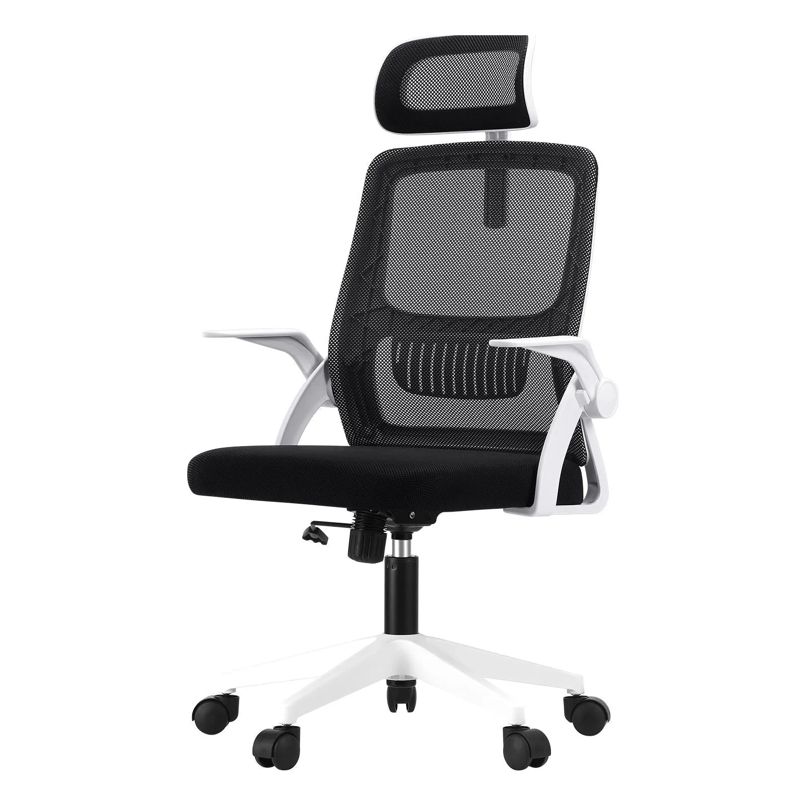 Oikiture Mesh Office Chair Executive Fabric Gaming Work Study Seat Computer