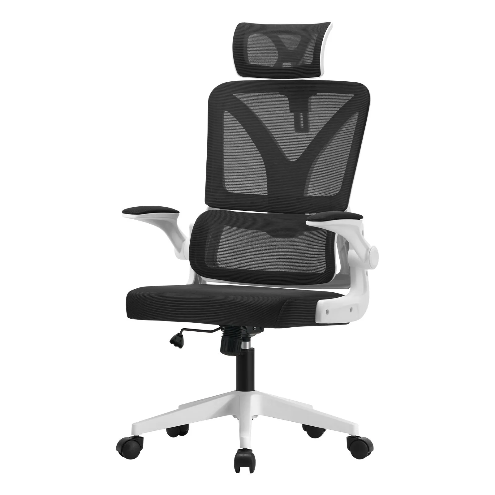 Oikiture Mesh Office Chair Executive Fabric Gaming Work Study Seat Computer