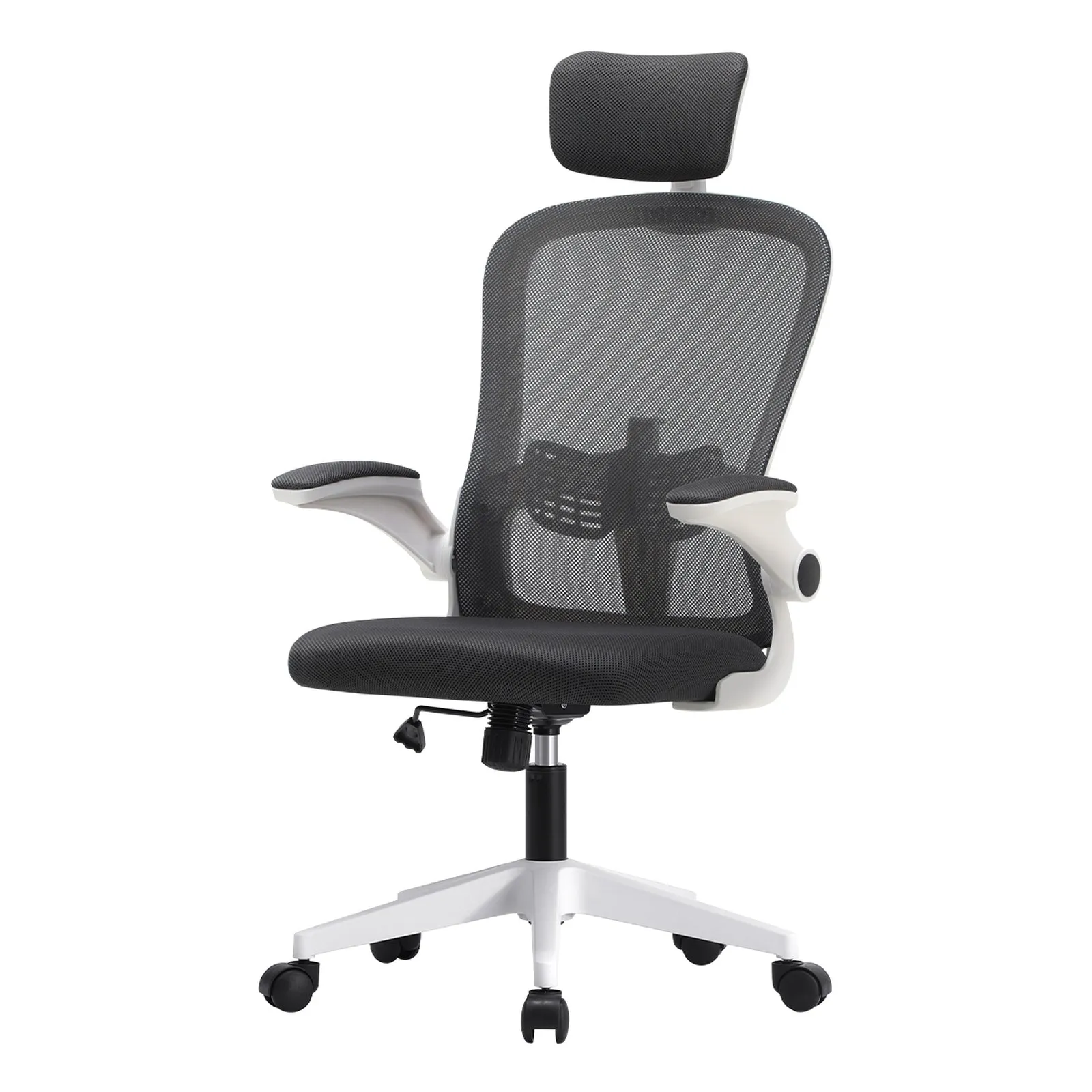 Oikiture Mesh Office Chair Executive Fabric Gaming Work Study Seat Computer