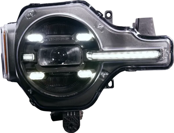 OLM Infinite Series Headlights (White DRL) - 2021  Ford Bronco
