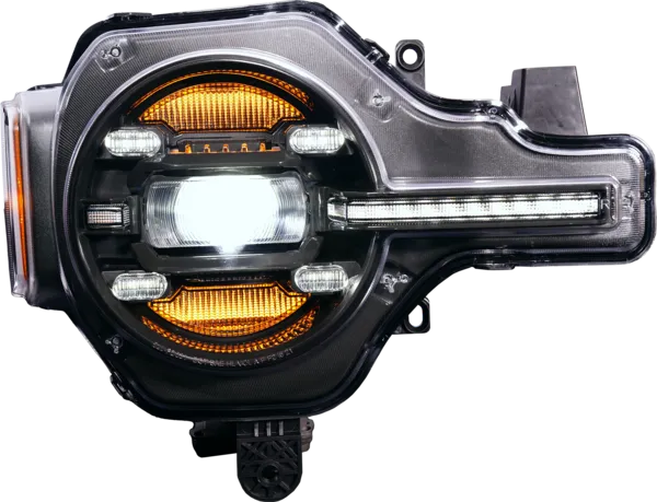 OLM Infinite Series Headlights (White DRL) - 2021  Ford Bronco