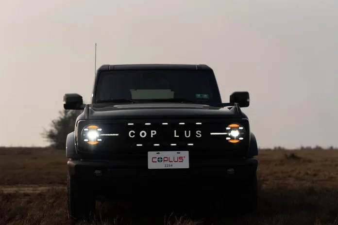 OLM Infinite Series Headlights (White DRL) - 2021  Ford Bronco
