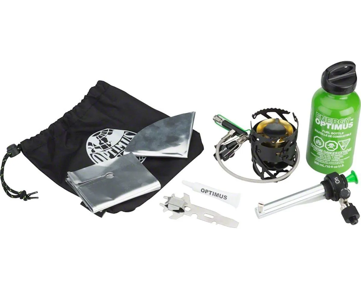 Optimus Polaris Stove Camping Hiking Camp Foldable Lightweight 0.4L Fuel Bottle