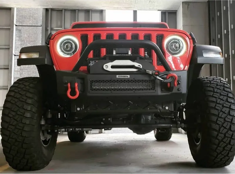 Oracle Jeep JL/Gladiator JT Oculus Bi-LED Projector Headlights - Amber/White Switchback