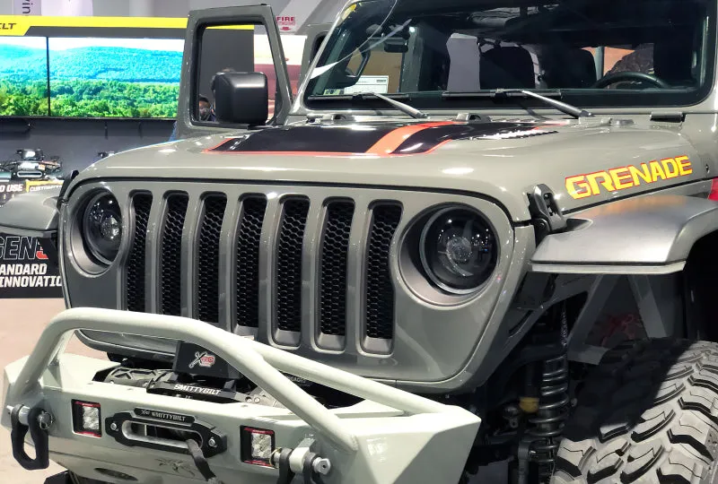 Oracle Jeep JL/Gladiator JT Oculus Bi-LED Projector Headlights - Amber/White Switchback