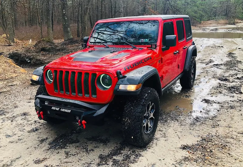 Oracle Jeep JL/Gladiator JT Oculus Bi-LED Projector Headlights - Amber/White Switchback