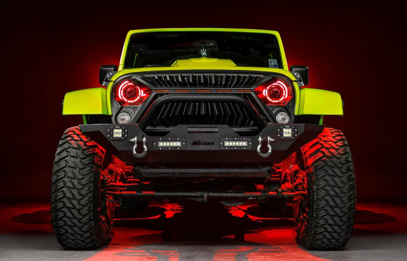ORACLE Lighting 0718 Jeep Wrangler JK Oculus 7in ColorSHIFT BiLED Projector Headlights