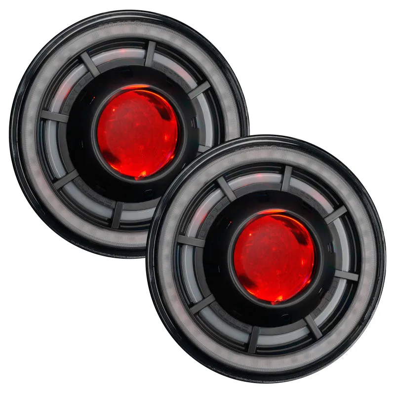 ORACLE Lighting 0718 Jeep Wrangler JK Oculus 7in ColorSHIFT BiLED Projector Headlights