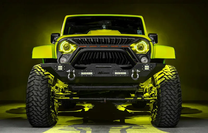 ORACLE Lighting 0718 Jeep Wrangler JK Oculus 7in ColorSHIFT BiLED Projector Headlights