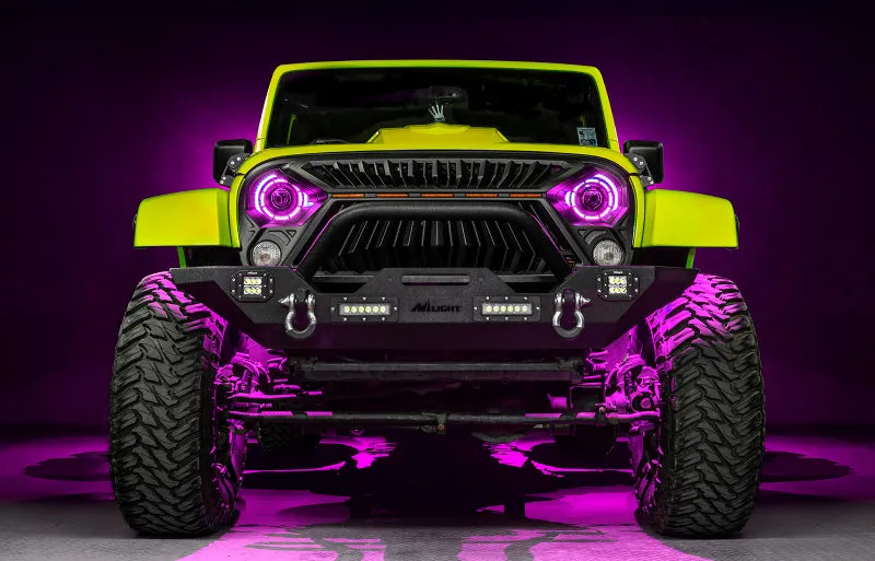 ORACLE Lighting 0718 Jeep Wrangler JK Oculus 7in ColorSHIFT BiLED Projector Headlights