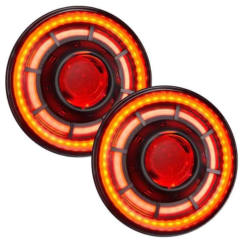 ORACLE Lighting 0718 Jeep Wrangler JK Oculus 7in ColorSHIFT BiLED Projector Headlights