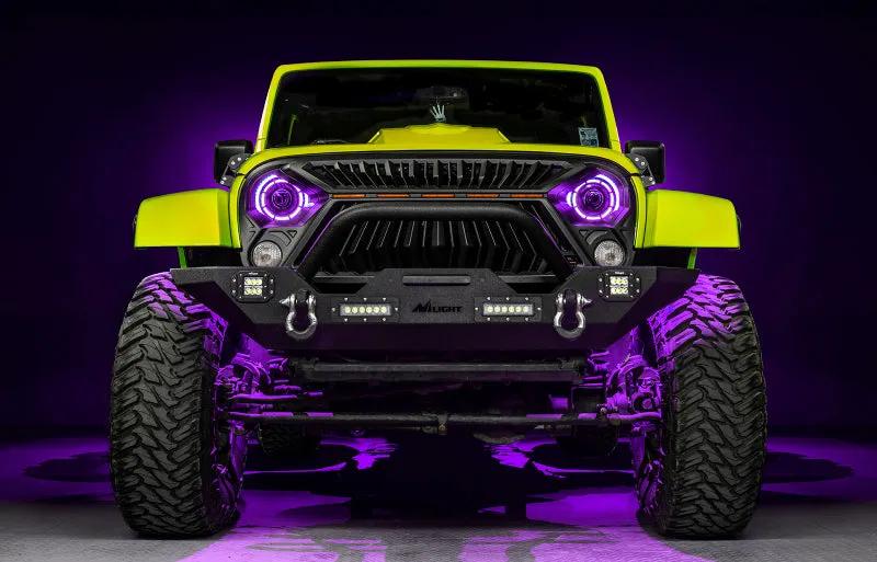 ORACLE Lighting 0718 Jeep Wrangler JK Oculus 7in ColorSHIFT BiLED Projector Headlights