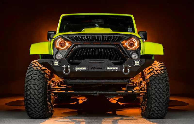 ORACLE Lighting 0718 Jeep Wrangler JK Oculus 7in ColorSHIFT BiLED Projector Headlights