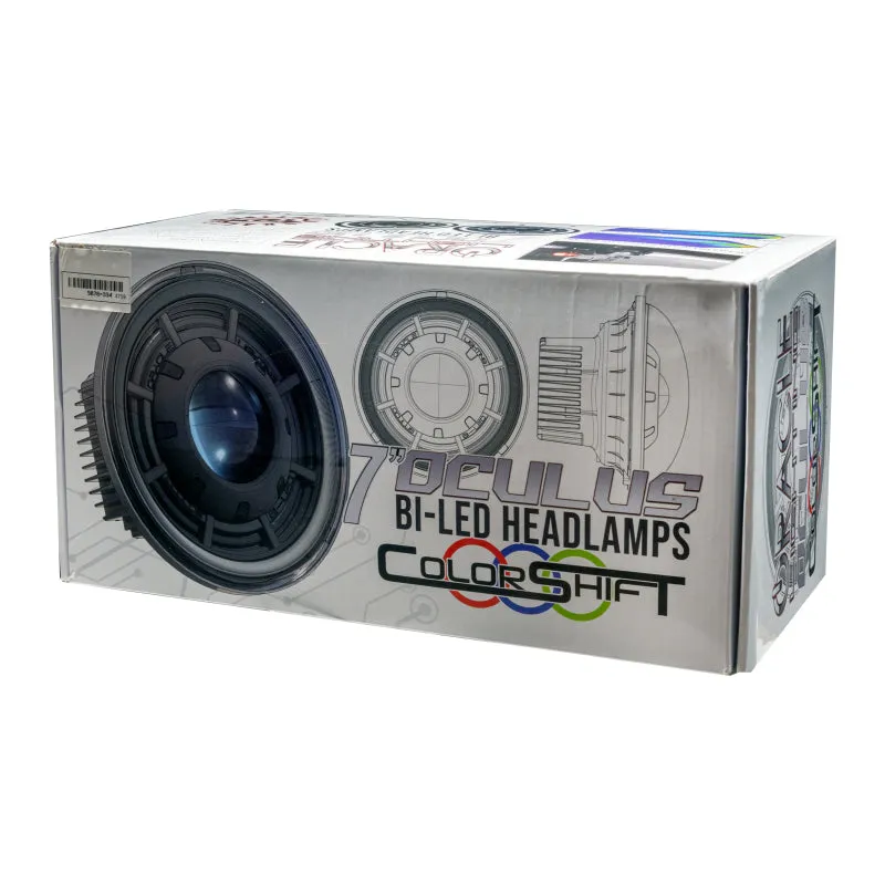 ORACLE Lighting 0718 Jeep Wrangler JK Oculus 7in ColorSHIFT BiLED Projector Headlights