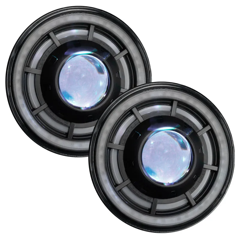 ORACLE Lighting 0718 Jeep Wrangler JK Oculus 7in ColorSHIFT BiLED Projector Headlights