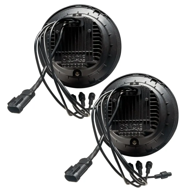 ORACLE Lighting 0718 Jeep Wrangler JK Oculus 7in ColorSHIFT BiLED Projector Headlights
