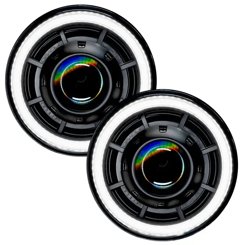 Oracle Oculus 7in Bi-LED Projector Headlights for Jeep Wrangler JK - 6000K