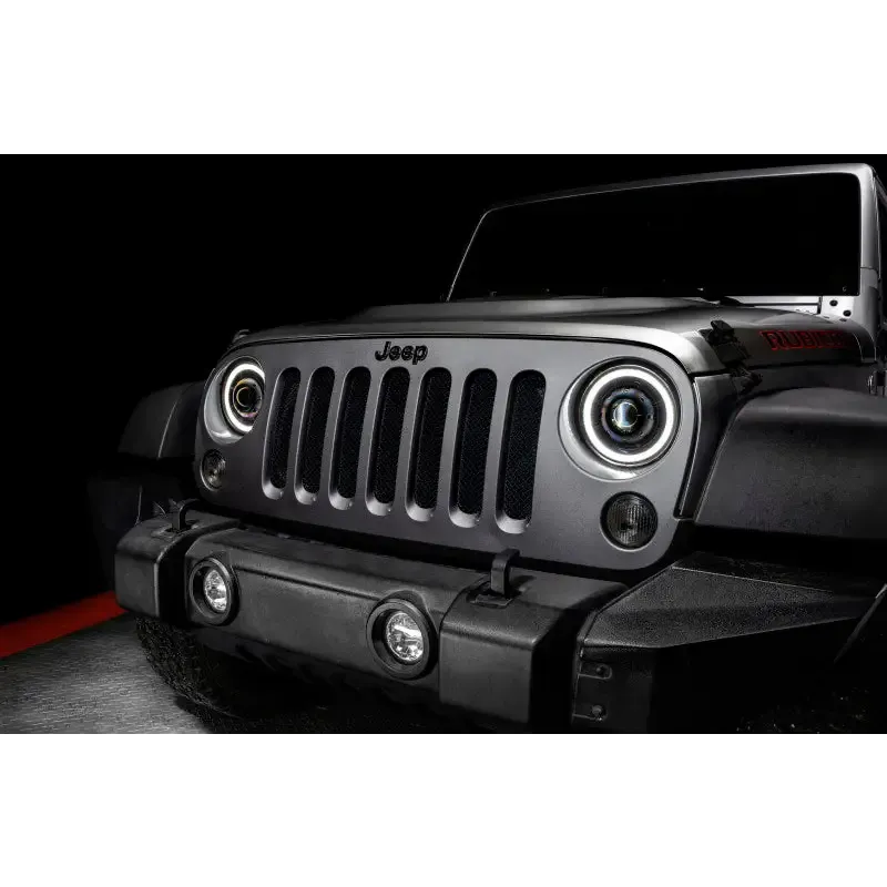 Oracle Oculus 7in Bi-LED Projector Headlights for Jeep Wrangler JK - 6000K