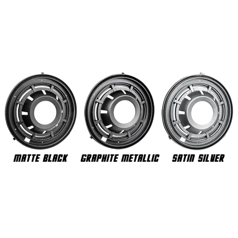 Oracle Oculus Bi-LED Projector Headlights for Jeep JL/Gladiator JT - Graphite Metallic - 5500K