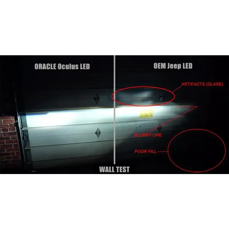 Oracle Oculus Bi-LED Projector Headlights for Jeep JL/Gladiator JT - Graphite Metallic - 5500K