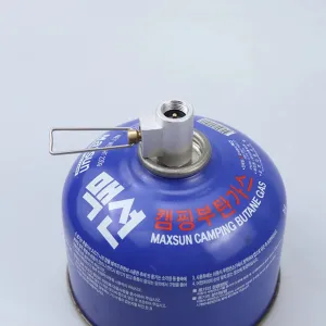 Outdoor Camping Stove Gas Refill Adapter Gas Tank Canister Cartridge Accessories Charcoal Camping pan Camping gas Propane refill
