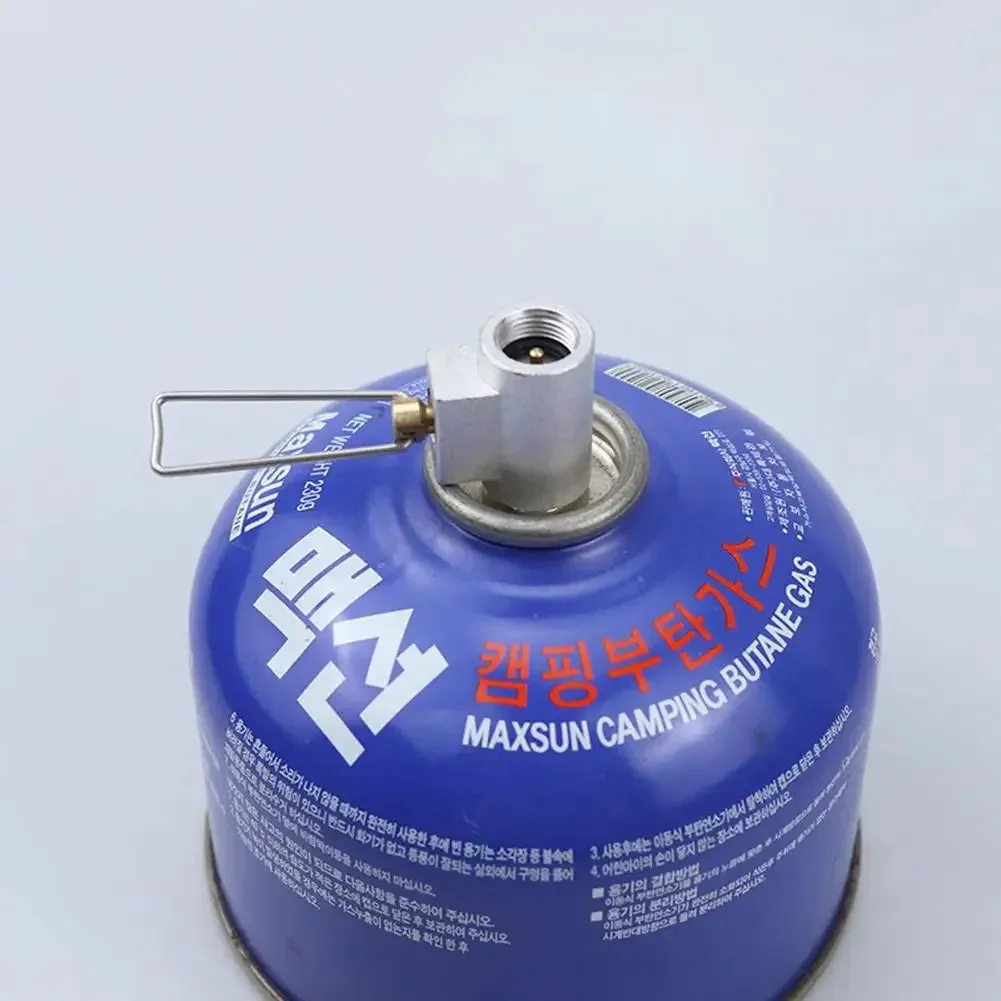 Outdoor Camping Stove Gas Refill Adapter Gas Tank Canister Cartridge Accessories Charcoal Camping pan Camping gas Propane refill