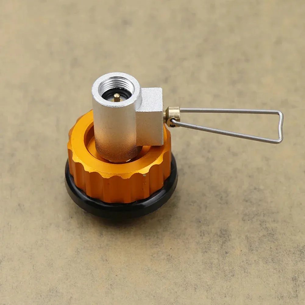 Outdoor Camping Stove Gas Refill Adapter Gas Tank Canister Cartridge Accessories Charcoal Camping pan Camping gas Propane refill
