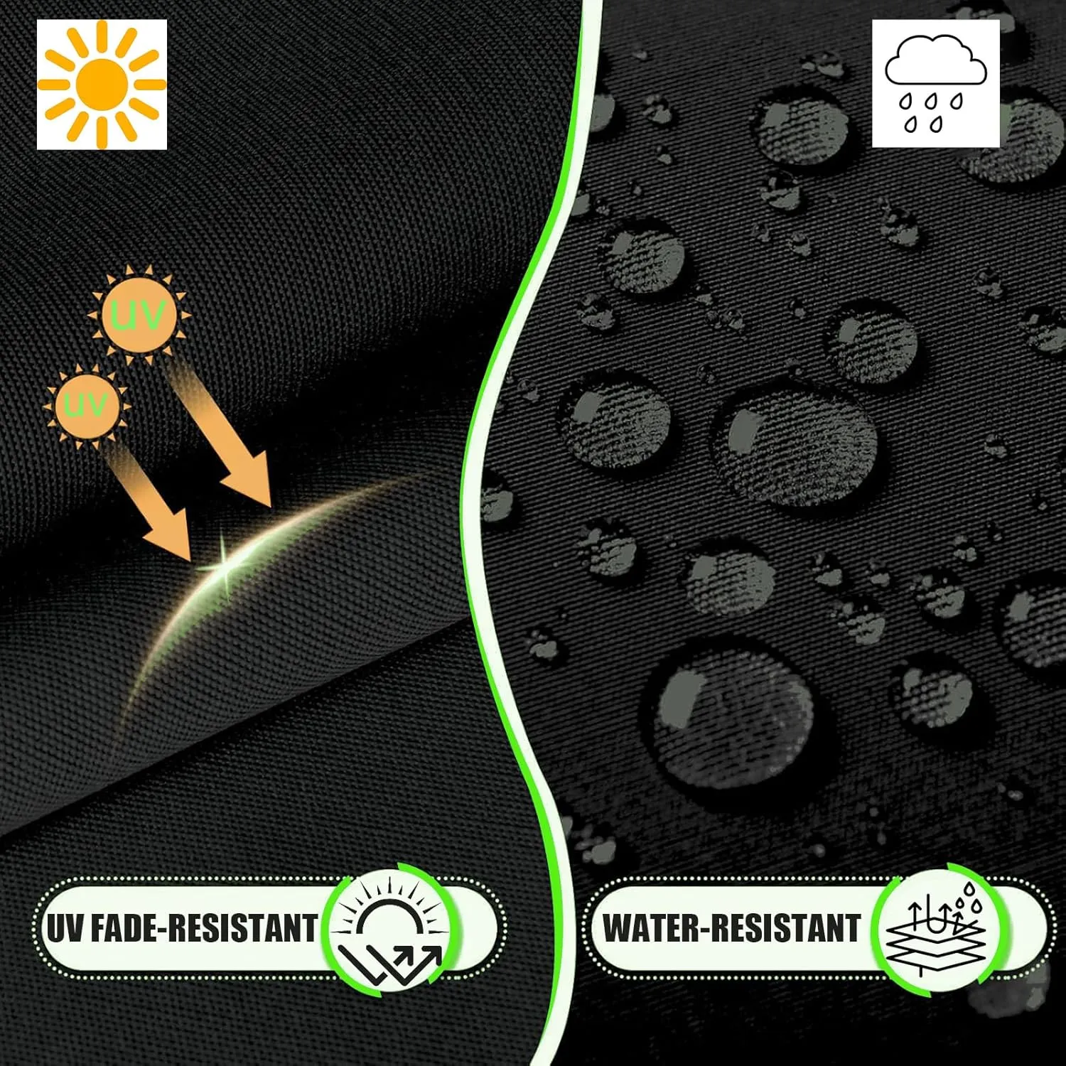 Outdoor Chair Cushion Set 19x19in Patio Furniture Cushions Designed According To The Curve Of The Human Spine,For Patio Furniture,Rocking Chair,Offices, Cars Etc.Waterproof With Removable Cover