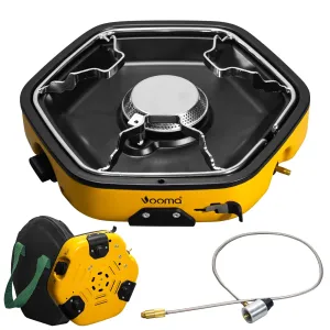Outdoor Cooking Stove With 8500 BTU Adjustable Burners for BBQ