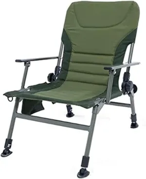 Outdoor Folding Chair Camp Chair Multifunctional Outdoor Fishing Chair Portable Camping Stools Adjustable Back Angle Retractable Foot Tube Folding Chairs