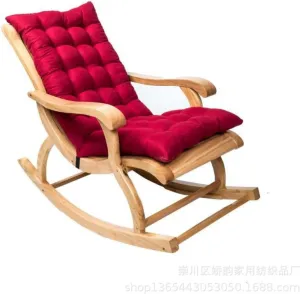 Outdoor Leisure Garden Furniture mat, Folding Memory Foam Recliner mat, Sunbath mat, Recliner Comfort Companion. (Wine red)