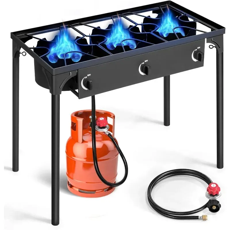 Outvita 3 Burner Propane Gas Stove
