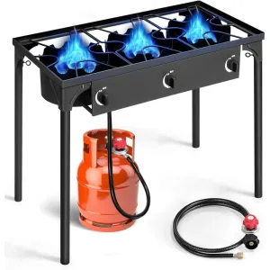 Outvita 3 Burner Propane Gas Stove