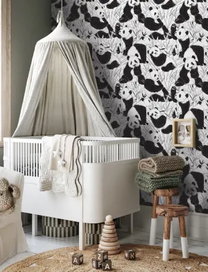 Pandas Removable Wallpaper