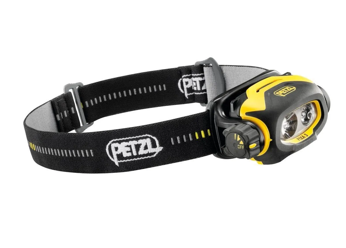Petzl PIXA 3 Headlamp for use in explosive environments (HAZLOC) | 100 Lumens