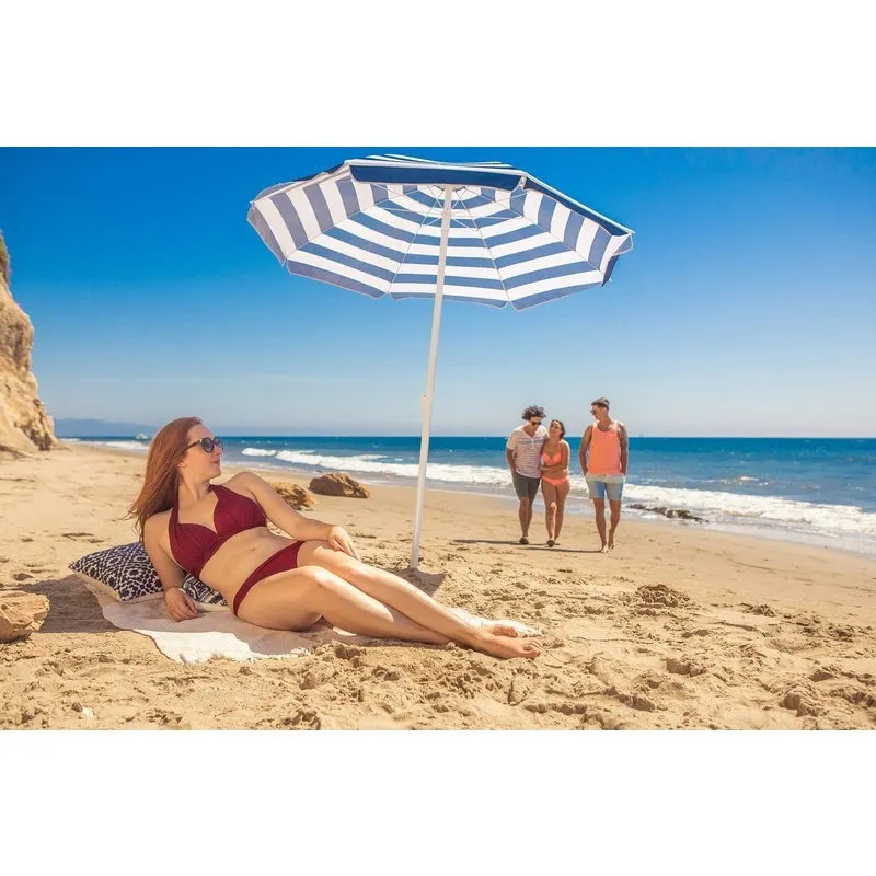 Picnic Time 5.5 Ft. Portable Beach Umbrella