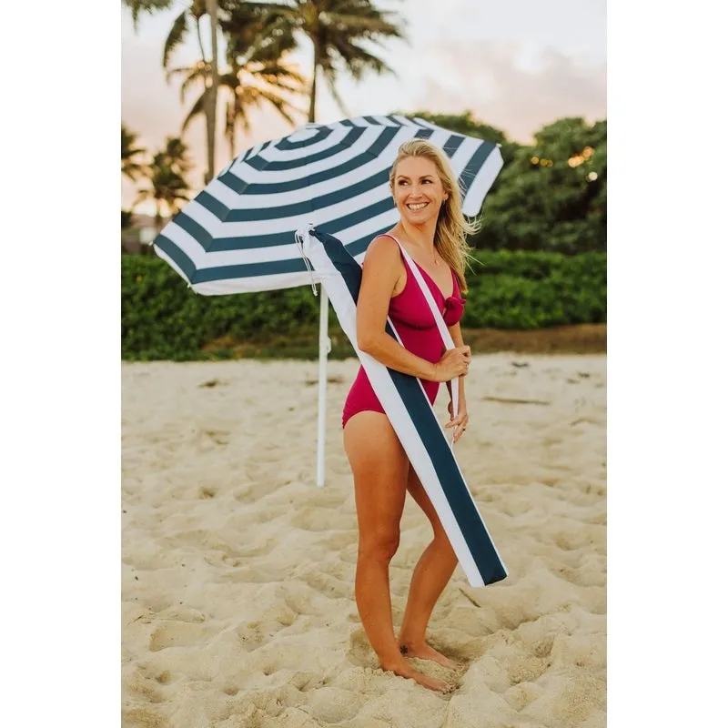 Picnic Time 5.5 Ft. Portable Beach Umbrella