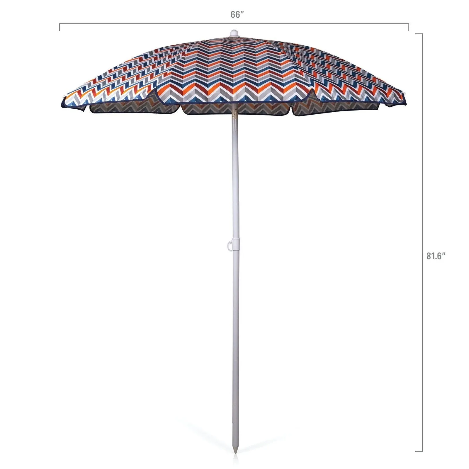 Picnic Time 5.5 Ft. Portable Beach Umbrella