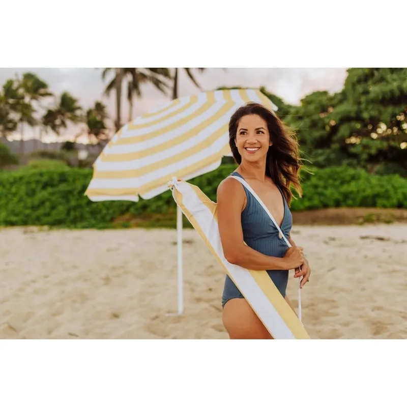 Picnic Time 5.5 Ft. Portable Beach Umbrella